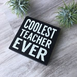 Teacher appreciation 🍎 Wall/Desk art